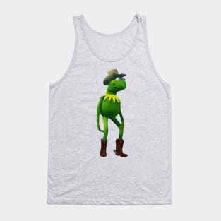 Cowboy Kerm Colored Pencil Style Tank Top